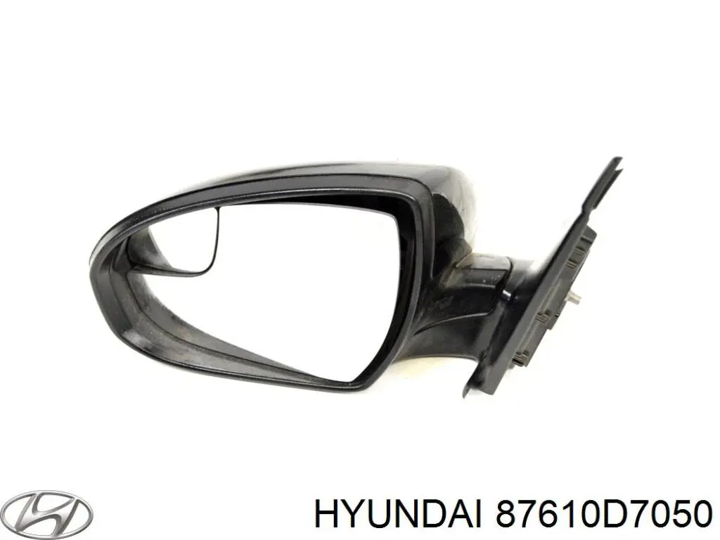 Ліве бічне дзеркало Hyundai/Kia 87610D7050 ціна, від 721.76 USD