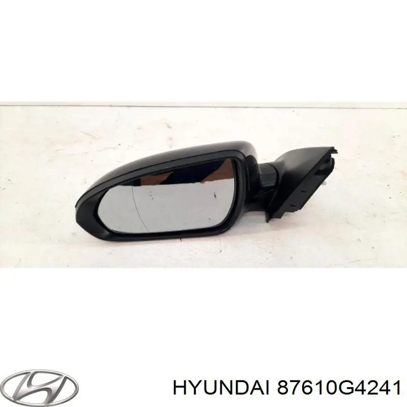 87610G4241 Hyundai/Kia Дзеркало заднього виду, ліве