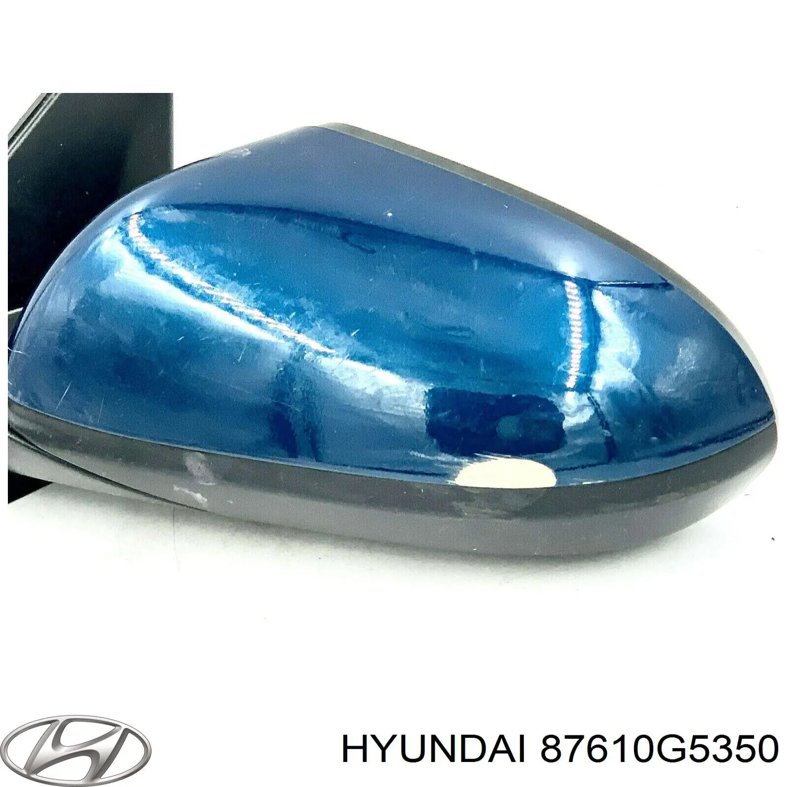 Купити 87610G5350 Hyundai/Kia Бічне дзеркало заднього виду ліве