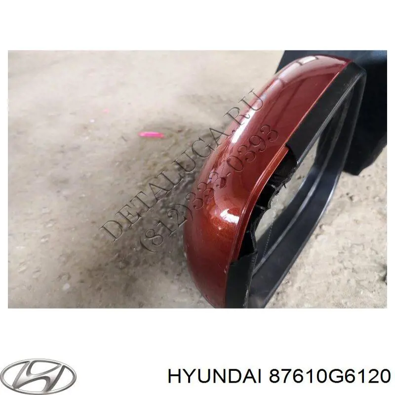 Ліве бокове дзеркало 87610G6120 Hyundai/Kia