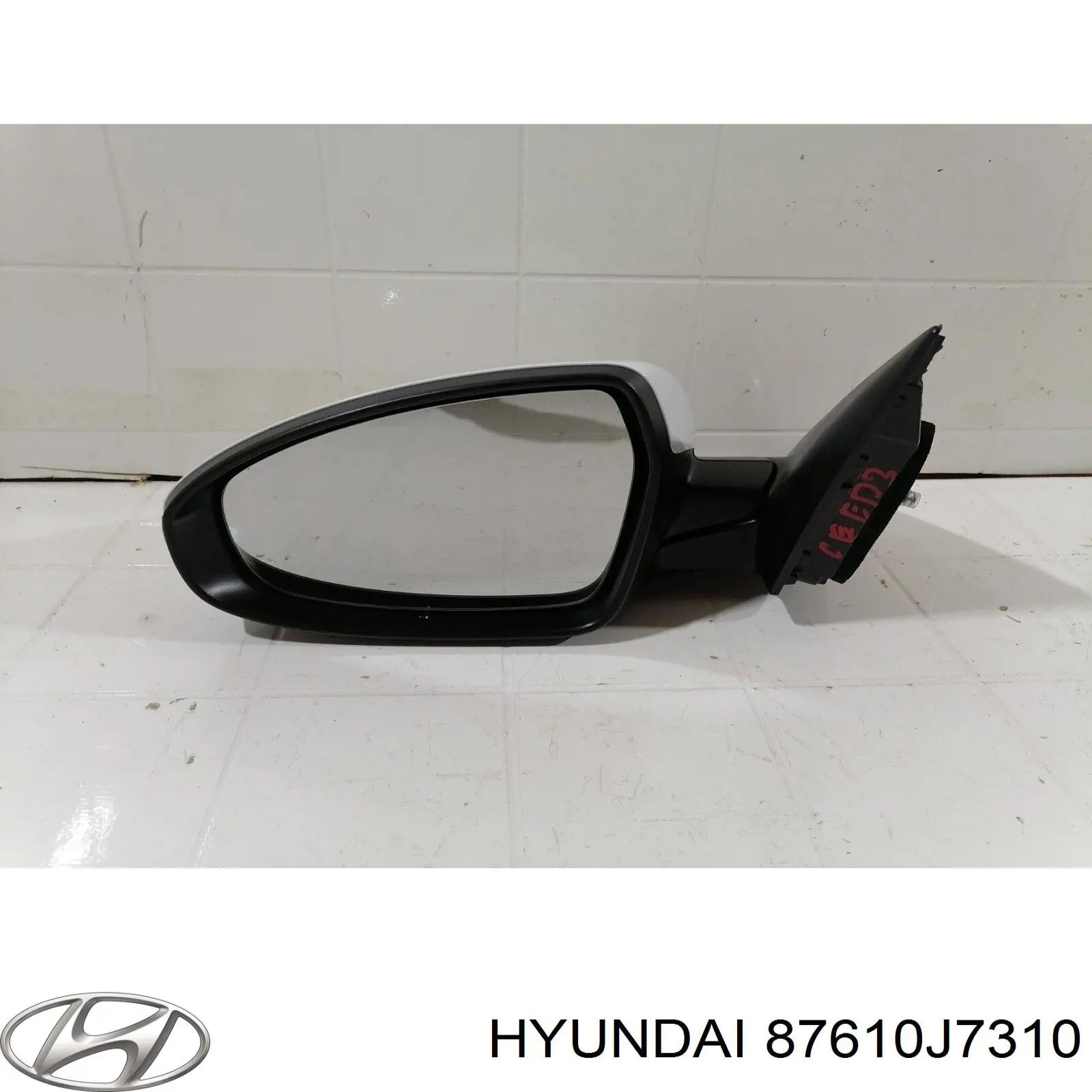 Ліве бічне дзеркало Hyundai/Kia 87610J7310 ціна, від 293.16 USD