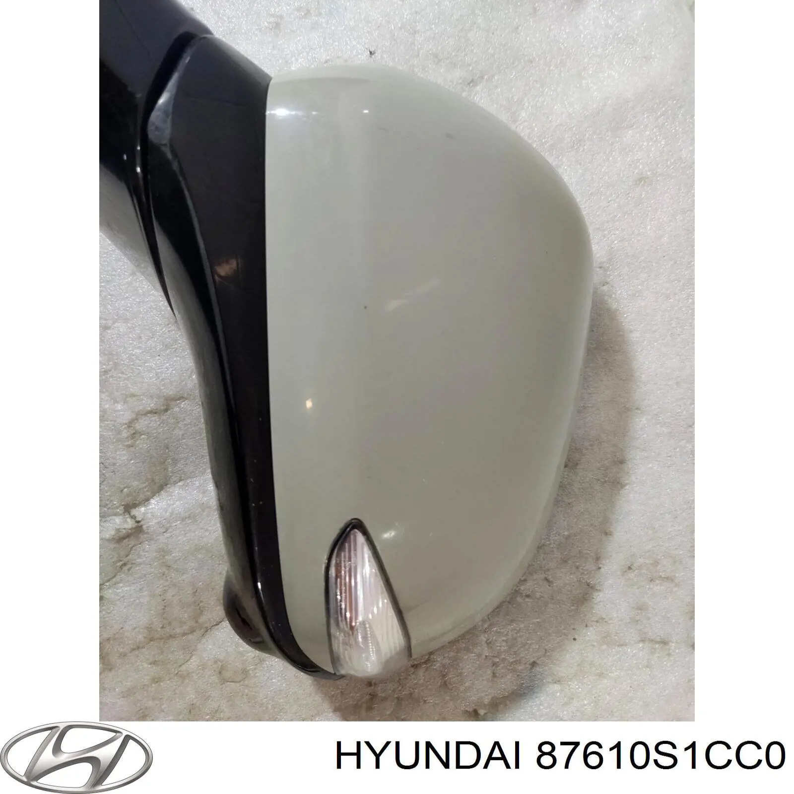 Купити 87610S1CC0 Hyundai/Kia Бічне дзеркало заднього виду ліве