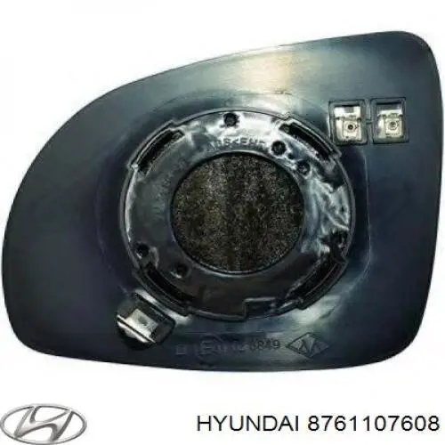 Купити 8761107608 Hyundai/Kia Дзеркальний елемент дзеркала заднього виду, лівого