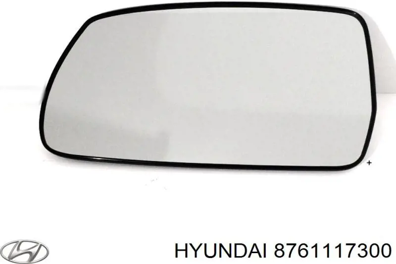 Купити 8761117300 Hyundai/Kia Дзеркальний елемент дзеркала заднього виду, лівого