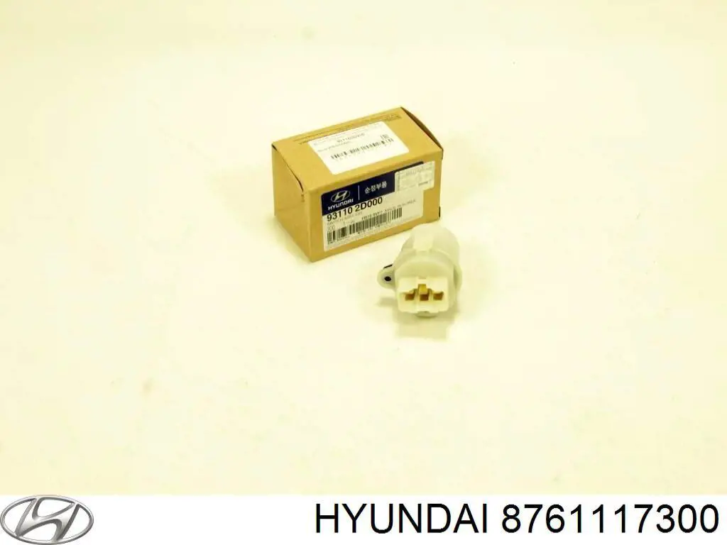 Скло дзеркала заднього виду, лівого Hyundai/Kia 8761117300 ціна, від 27.69 USD