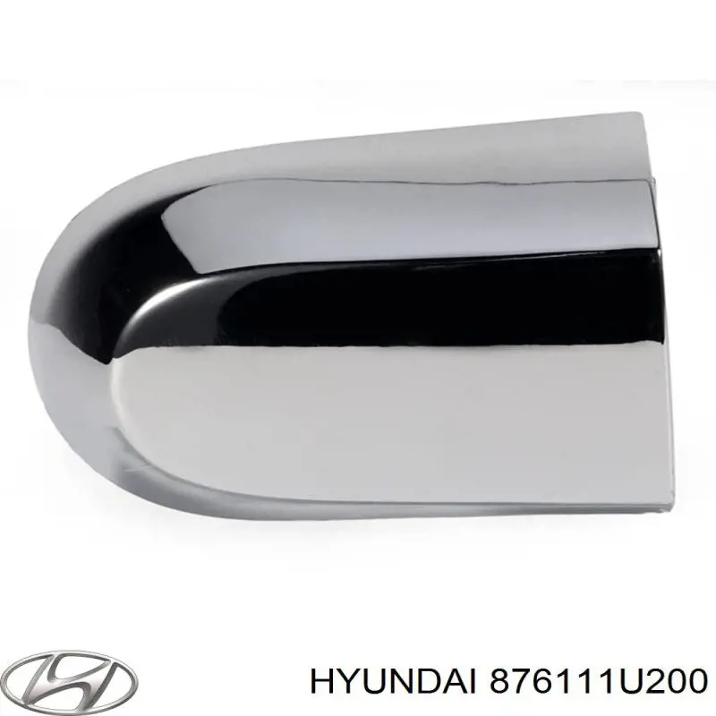 876111U100 Hyundai/Kia Дзеркальний елемент лівий