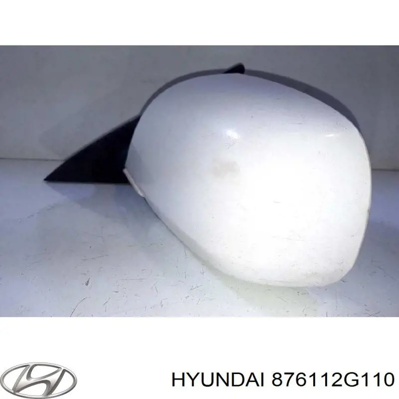 Скло дзеркала заднього виду, лівого Hyundai/Kia 876112G110 ціна, від 251.40 USD