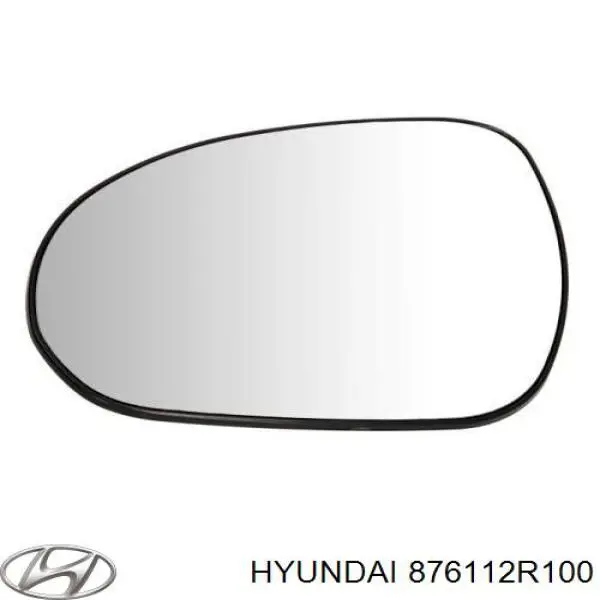 Зеркальный элемент левый HYUNDAI 876112R100