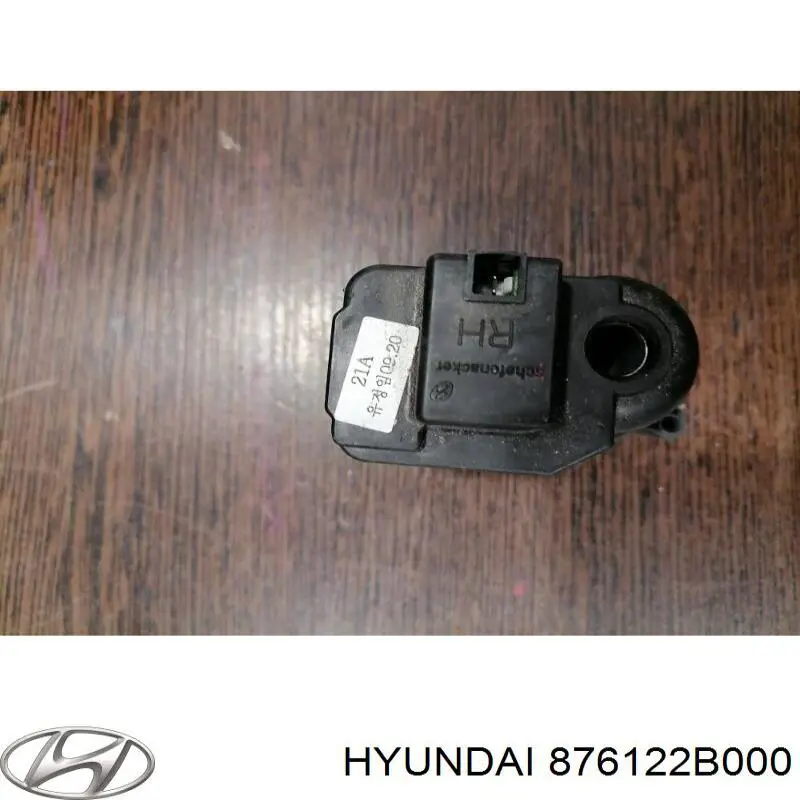 Купити 876122B000 Hyundai/Kia Двигун приводу лінзи дзеркала заднього виду, лівого