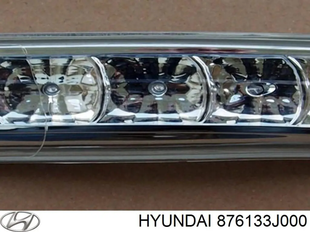 876133J000 Hyundai/Kia покажчик повороту дзеркала, лівий