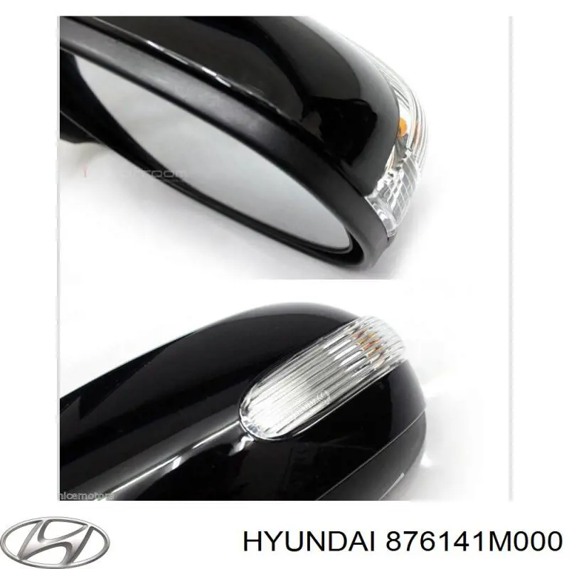 Лівий покажчик повороту Hyundai/Kia 876141M000 ціна, від 18.35 USD
