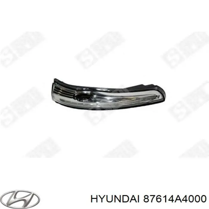 87614A4000 Hyundai/Kia Покажчик повороту дзеркала, лівий