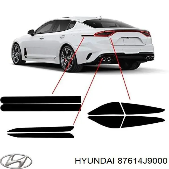 Hyundai/Kia 87614J9000 ціна, від 94.81 USD