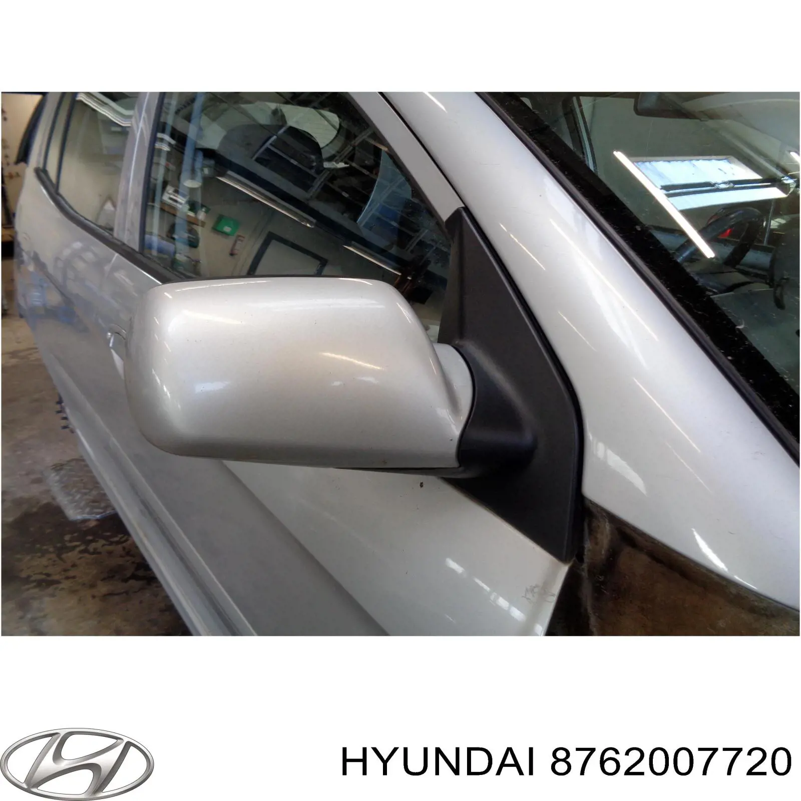 8762007720 Hyundai/Kia Праве дзеркало заднього виду