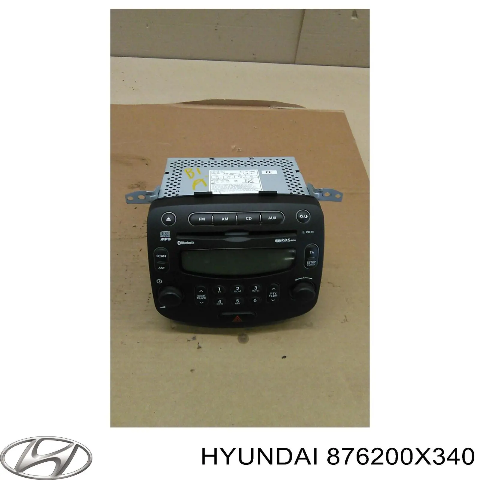 Дзеркало праве 876200X340 Hyundai/Kia