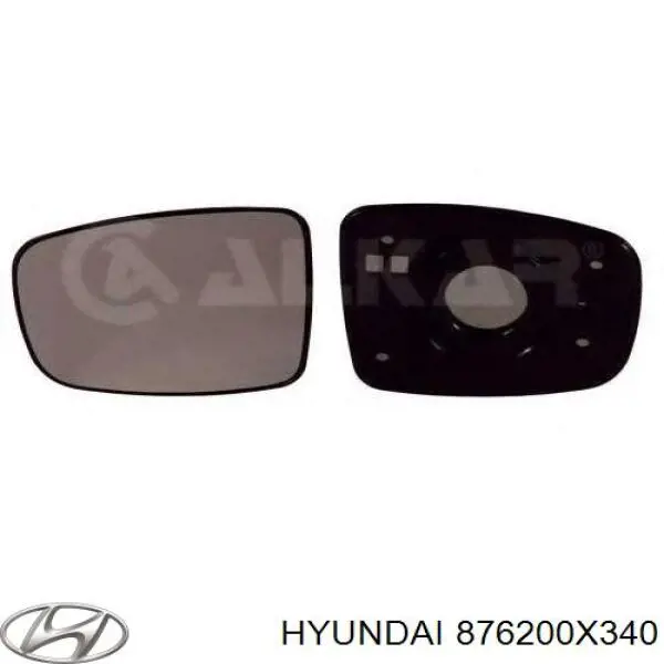 Купити 876200X340 Hyundai/Kia Дзеркало праве