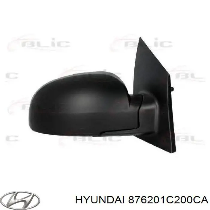 Праве бічне дзеркало Hyundai/Kia 876201C200CA ціна, від 34.86 USD