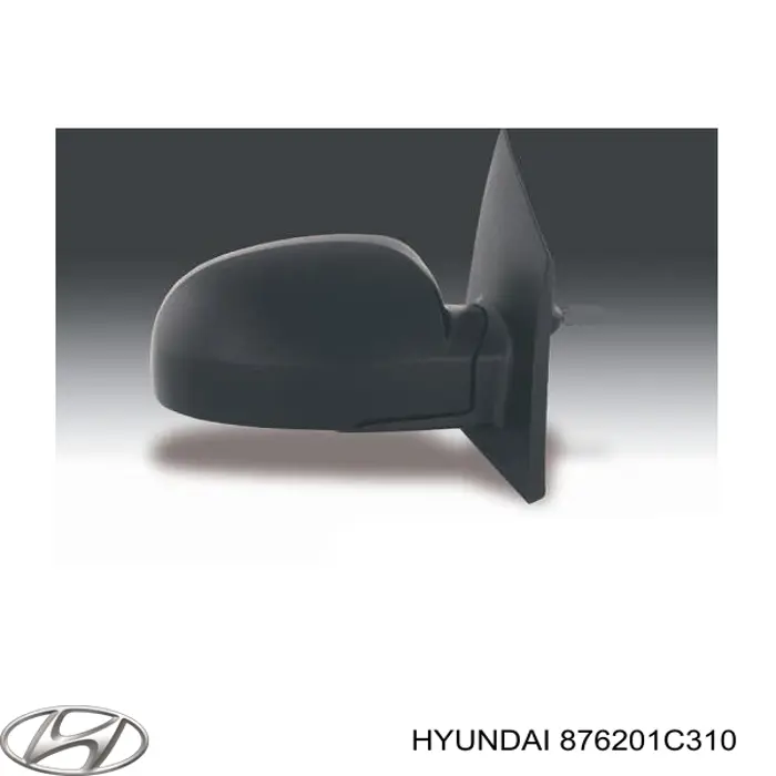 Купити 876201C310 Hyundai/Kia Дзеркало праве