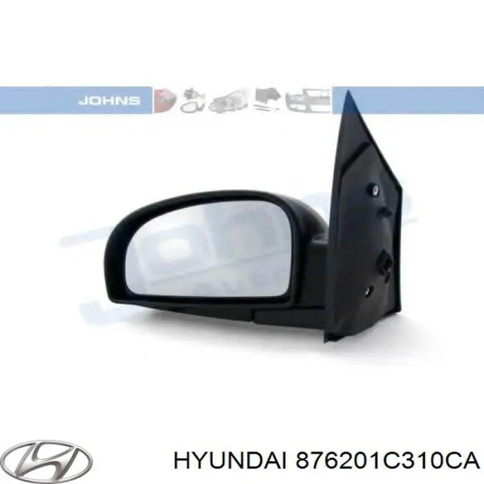 Купити 876201C310CA Hyundai/Kia Дзеркало праве