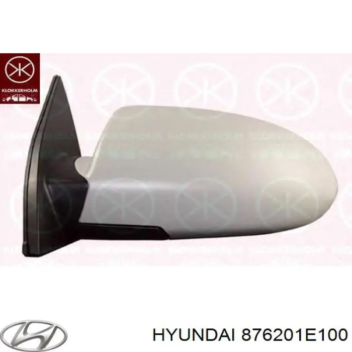 Купити 876201E100 Hyundai/Kia Дзеркало праве