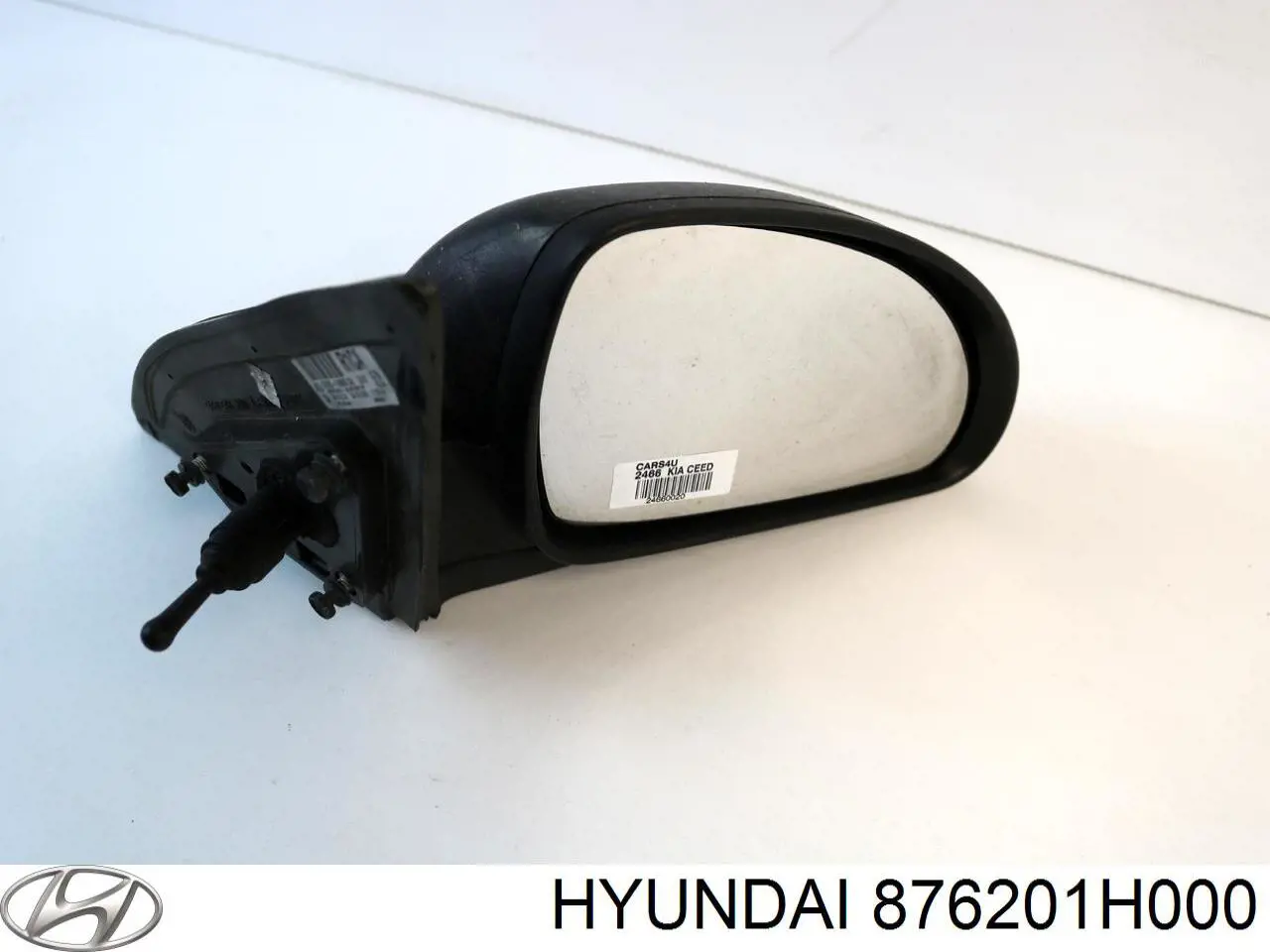 876201H000 Hyundai/Kia Праве дзеркало заднього виду