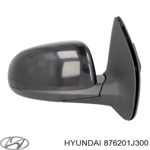 876201J300 Hyundai/Kia дзеркало заднього виду, праве