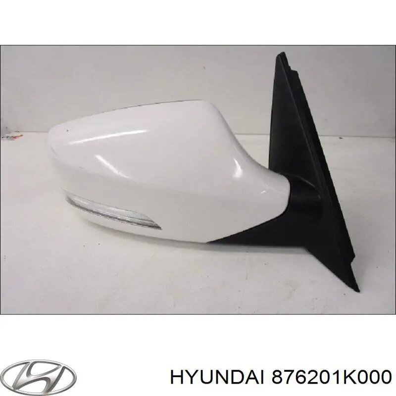Праве бічне дзеркало Hyundai/Kia 876201K000 ціна, від 107.77 USD