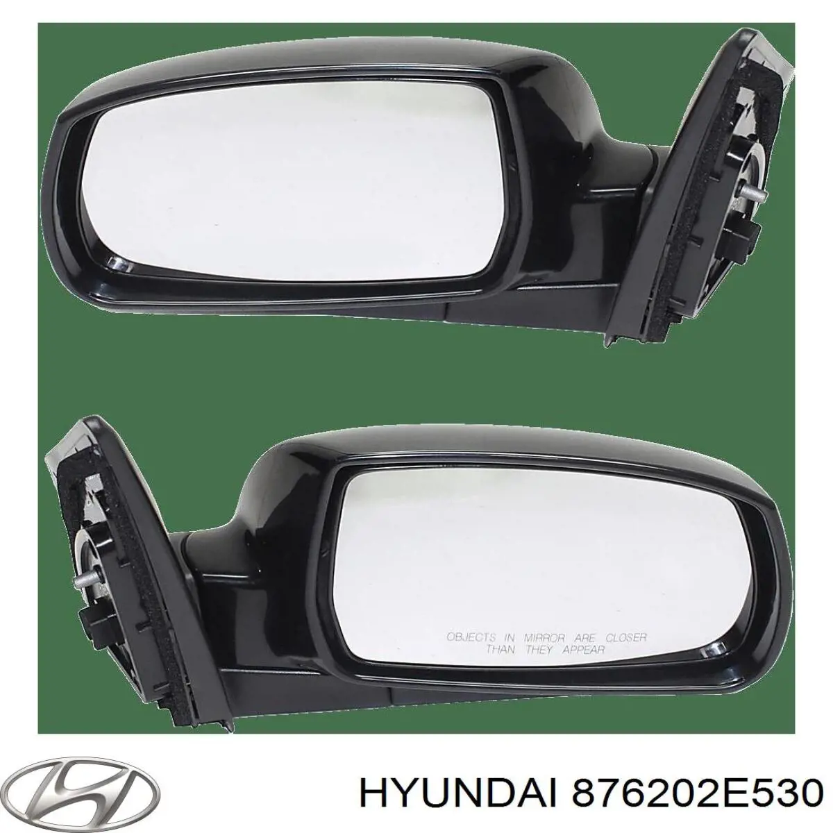 Купити 876202E530 Hyundai/Kia Дзеркало праве