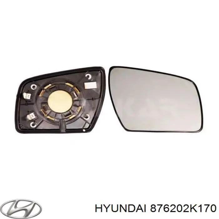 Праве бічне дзеркало Hyundai/Kia 876202K170 ціна, від 26.24 USD