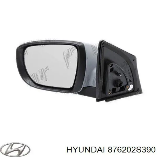  Дзеркало праве Hyundai Ix35 