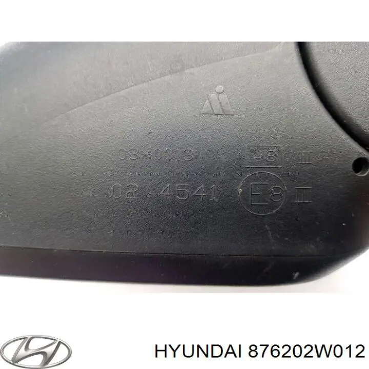 Купити 876202W012 Hyundai/Kia Дзеркало праве