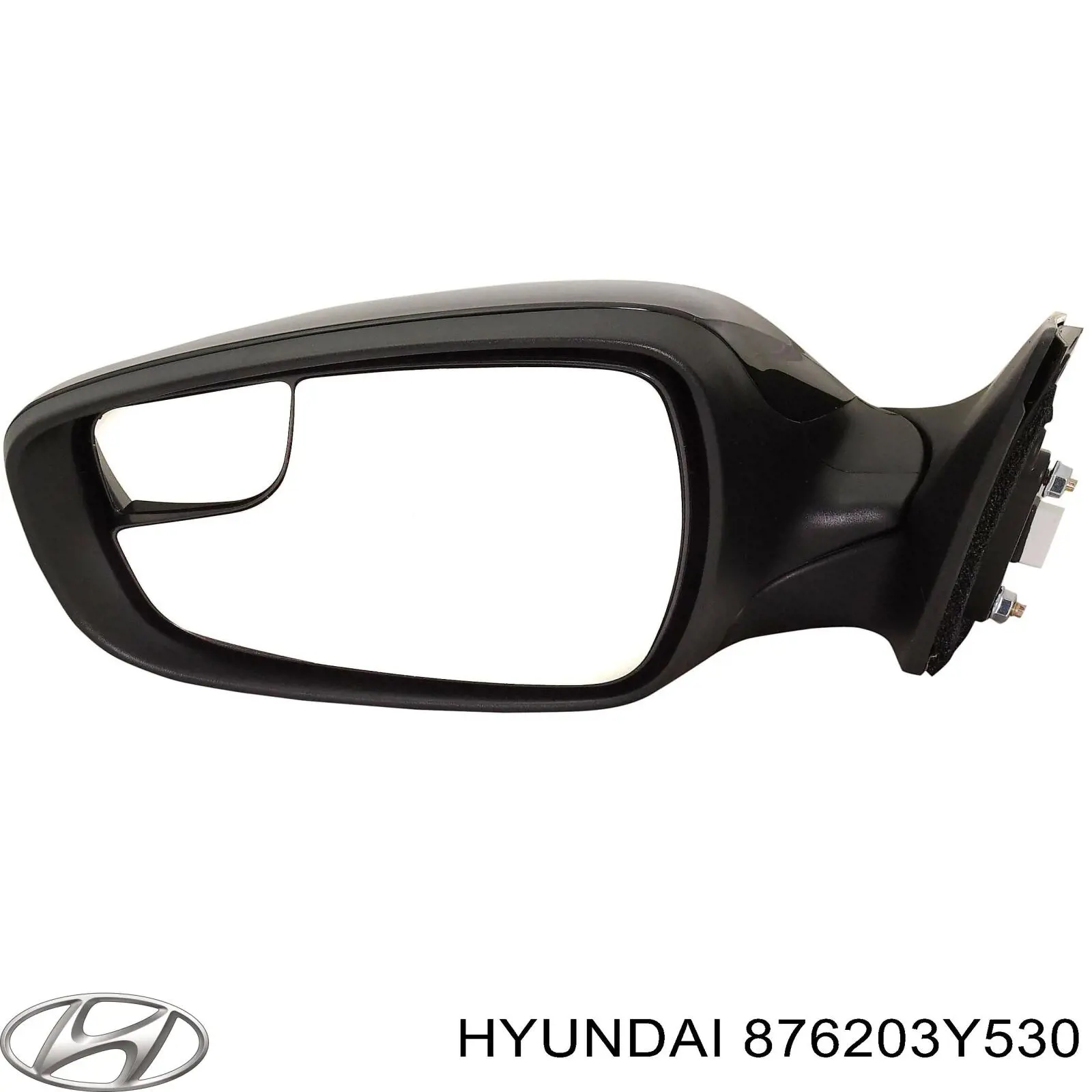 876203Y530 Hyundai/Kia Праве дзеркало заднього виду
