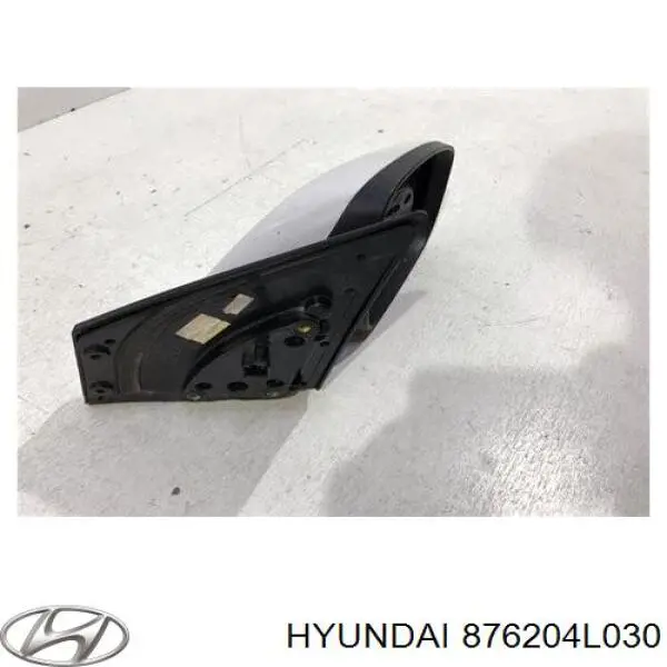 876201R120 Hyundai/Kia дзеркало заднього виду, праве