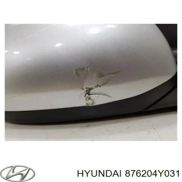 Праве бічне дзеркало Hyundai/Kia 876204Y031 ціна, від 183.26 USD