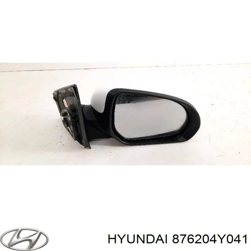 876204Y041 Hyundai/Kia дзеркало заднього виду, праве