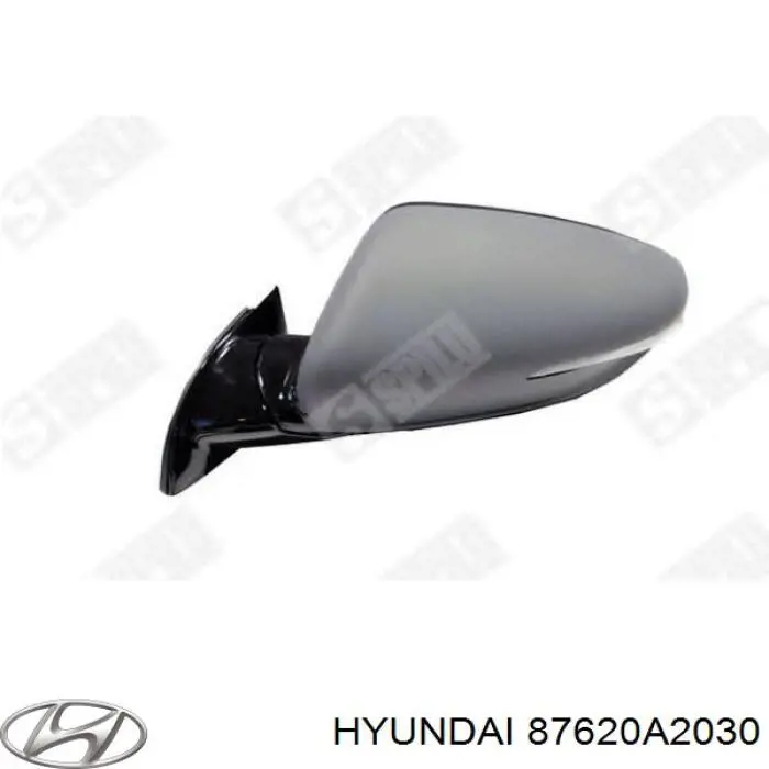 87620A2030 Hyundai/Kia дзеркало заднього виду, праве