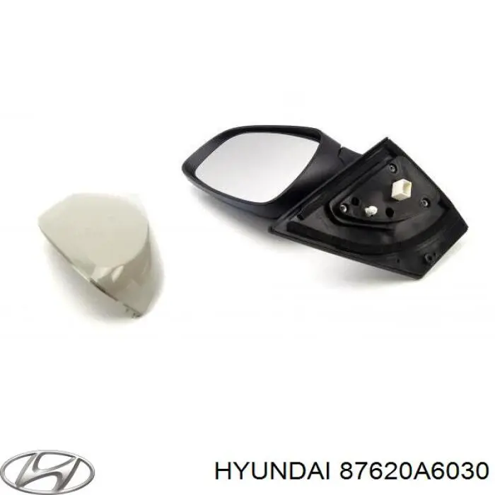 Зеркало hyundai i30 12- rh рег-ка, 3 конт. на Hyundai I30 GDH