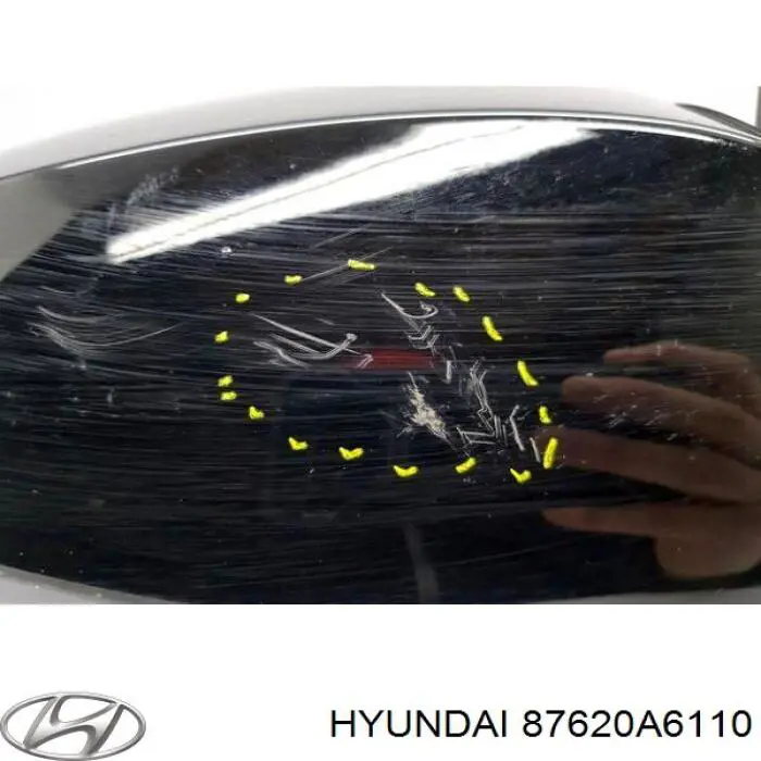 Праве бічне дзеркало Hyundai/Kia 87620A6110 ціна, від 126.69 USD