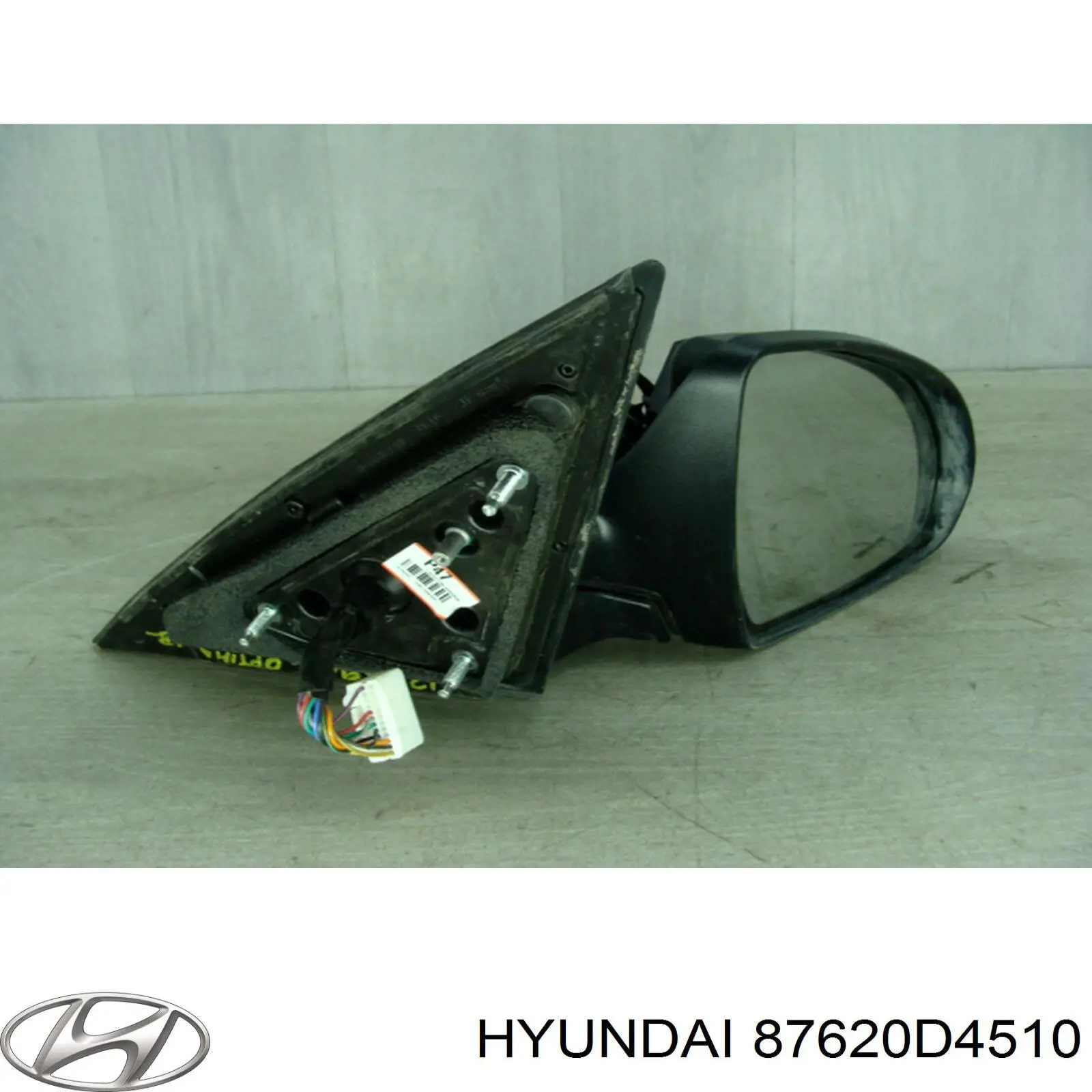 Праве бічне дзеркало Hyundai/Kia 87620D4510 ціна, від 214.15 USD