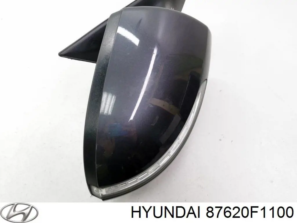 Праве бічне дзеркало Hyundai/Kia 87620F1100 ціна, від 229.57 USD