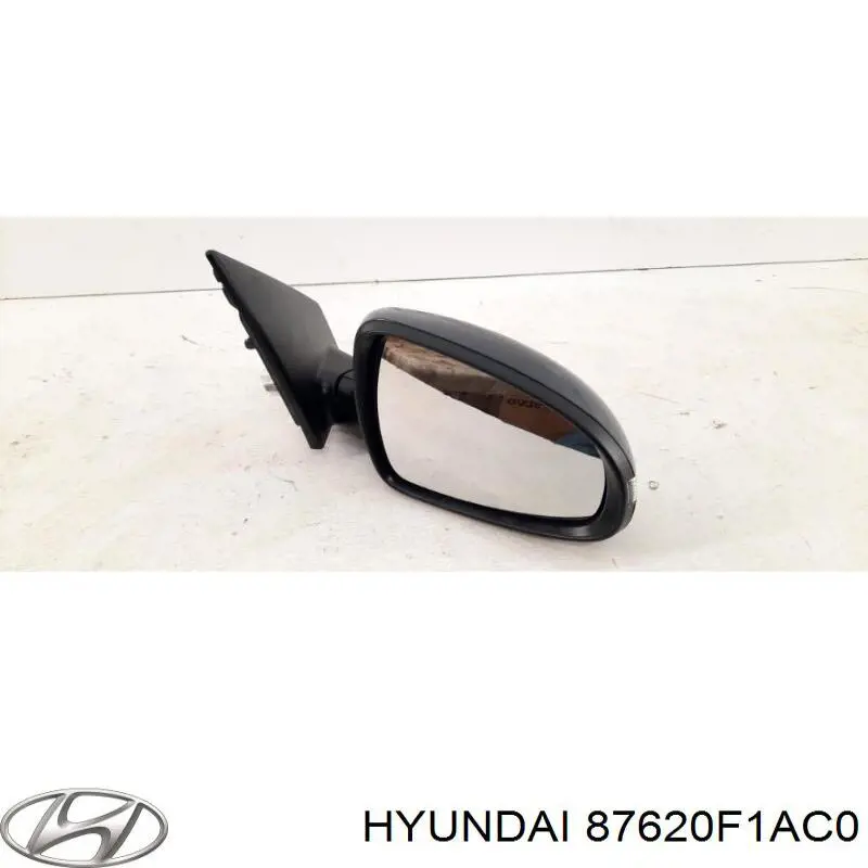 Праве бічне дзеркало Hyundai/Kia 87620F1AC0 ціна, від 760.62 USD
