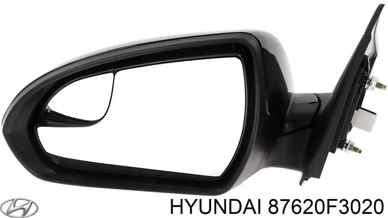 87620F3020 Hyundai/Kia Праве дзеркало заднього виду