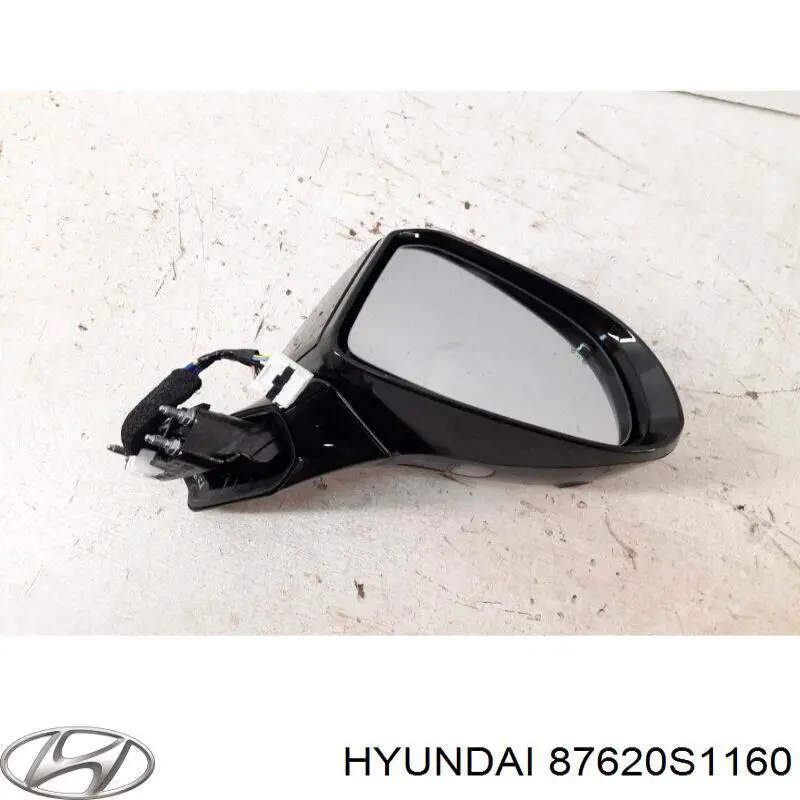 87620S1160 Hyundai/Kia Праве дзеркало заднього виду