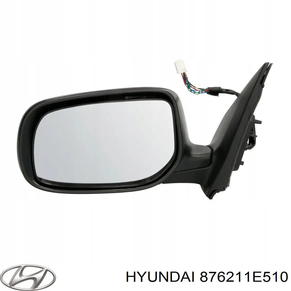 Дзеркальний елемент дзеркала заднього виду, правого Hyundai Accent VERNA (Хендай Акцент)
