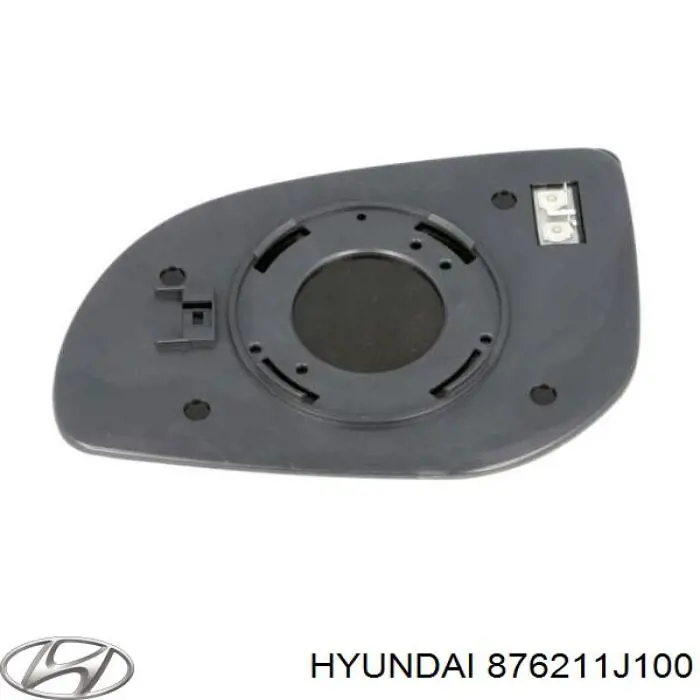 Купити 876211J100 Hyundai/Kia Скло дзеркала заднього виду, правого