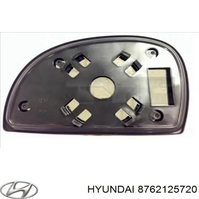 Дзеркальний елемент дзеркала заднього виду, правого Hyundai Accent (LC) (Хендай Акцент)