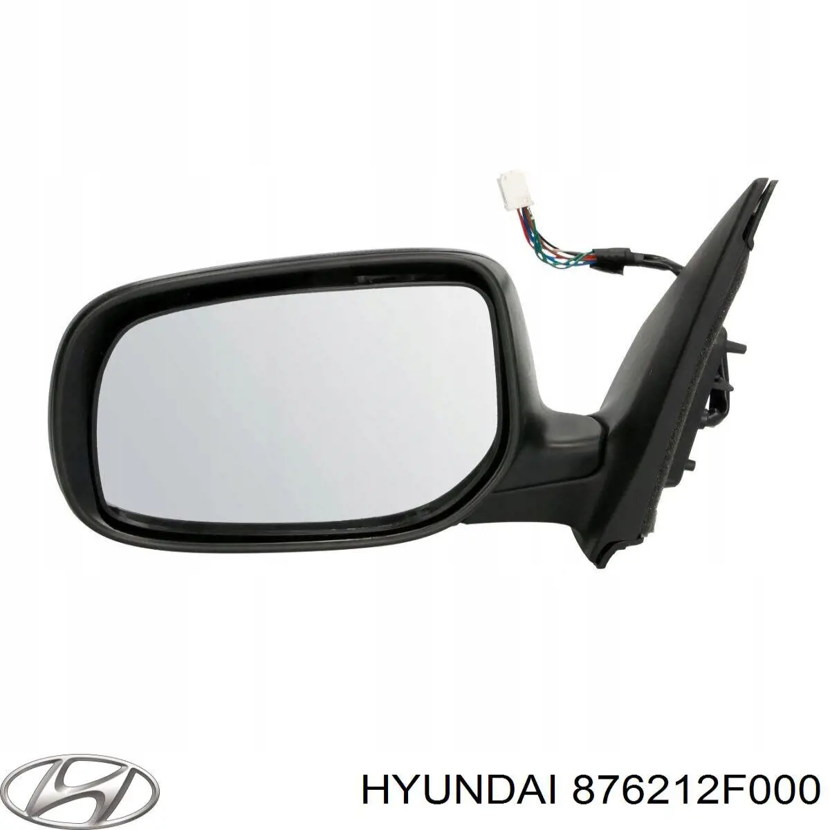 876212F000 Hyundai/Kia Дзеркальний елемент правий