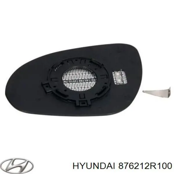 876212R100 Hyundai/Kia Дзеркальний елемент правий