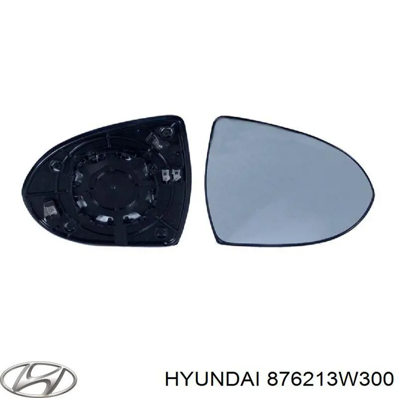 876213W300 Hyundai/Kia Дзеркальний елемент правий