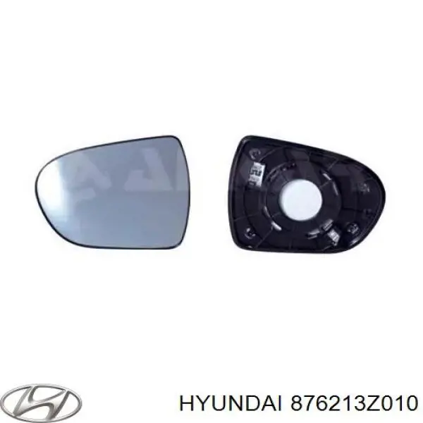 Дзеркальний елемент правого дзеркала заднього виду Hyundai/Kia 876213Z010 ціна, від 13.03 USD